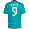 Camiseta de fútbol Real Madrid Karim Benzema 9 Tercera Equipación 2021/22 - Hombre